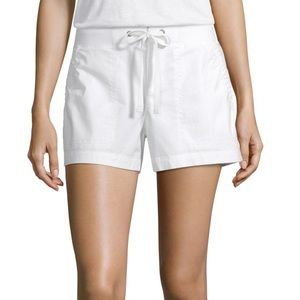 a.n.a Twill Knit Waist Shorts in White